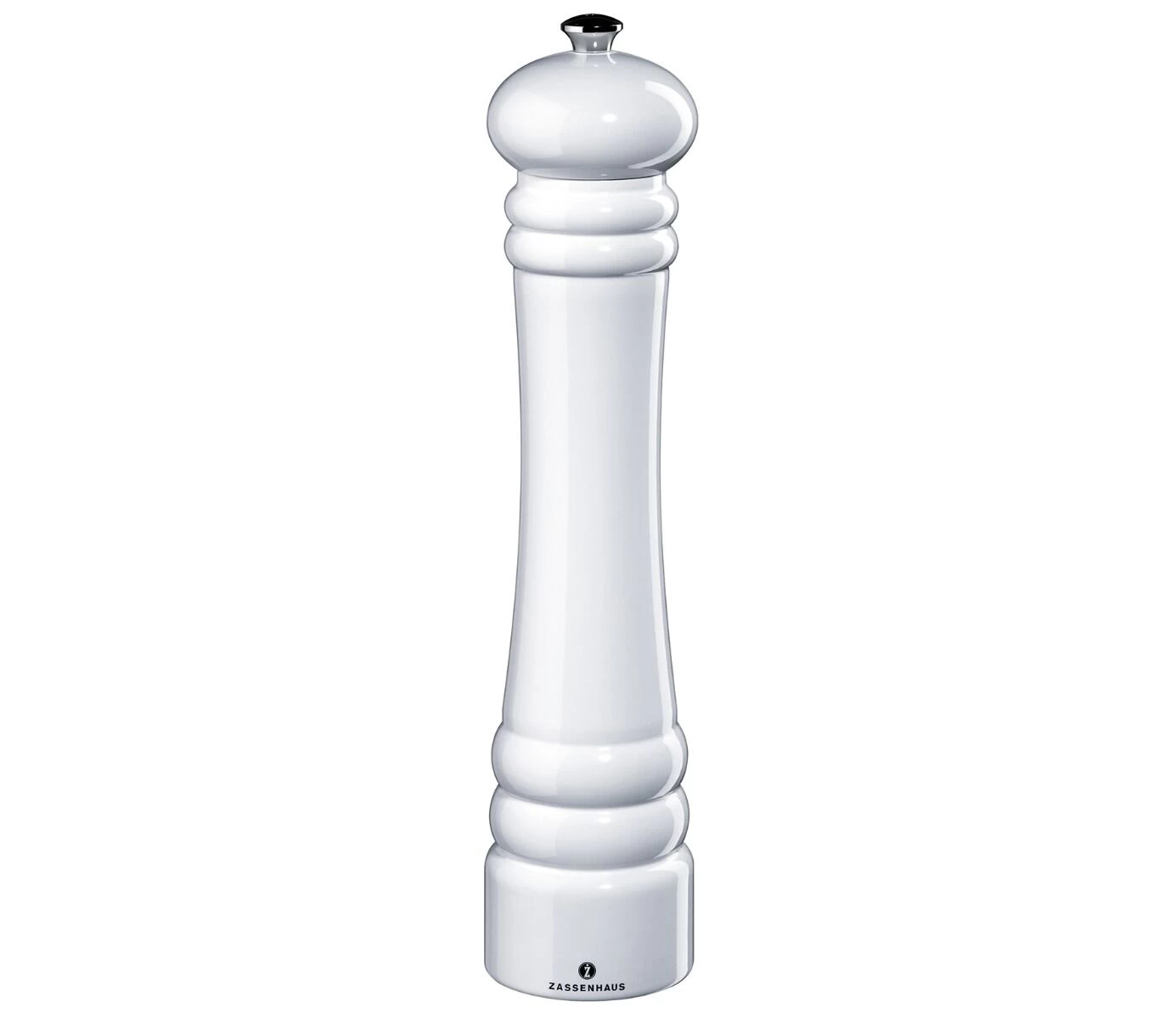 Zassenhaus Berlin Pepermolen 30 Cm Hout Glanzend Wit