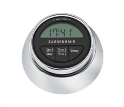 Zassenhaus Speed Digitale Kookwekker ø 7 Cm Chroom