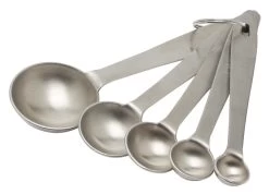 Inoxibar Maatlepelset Rvs 5-delig