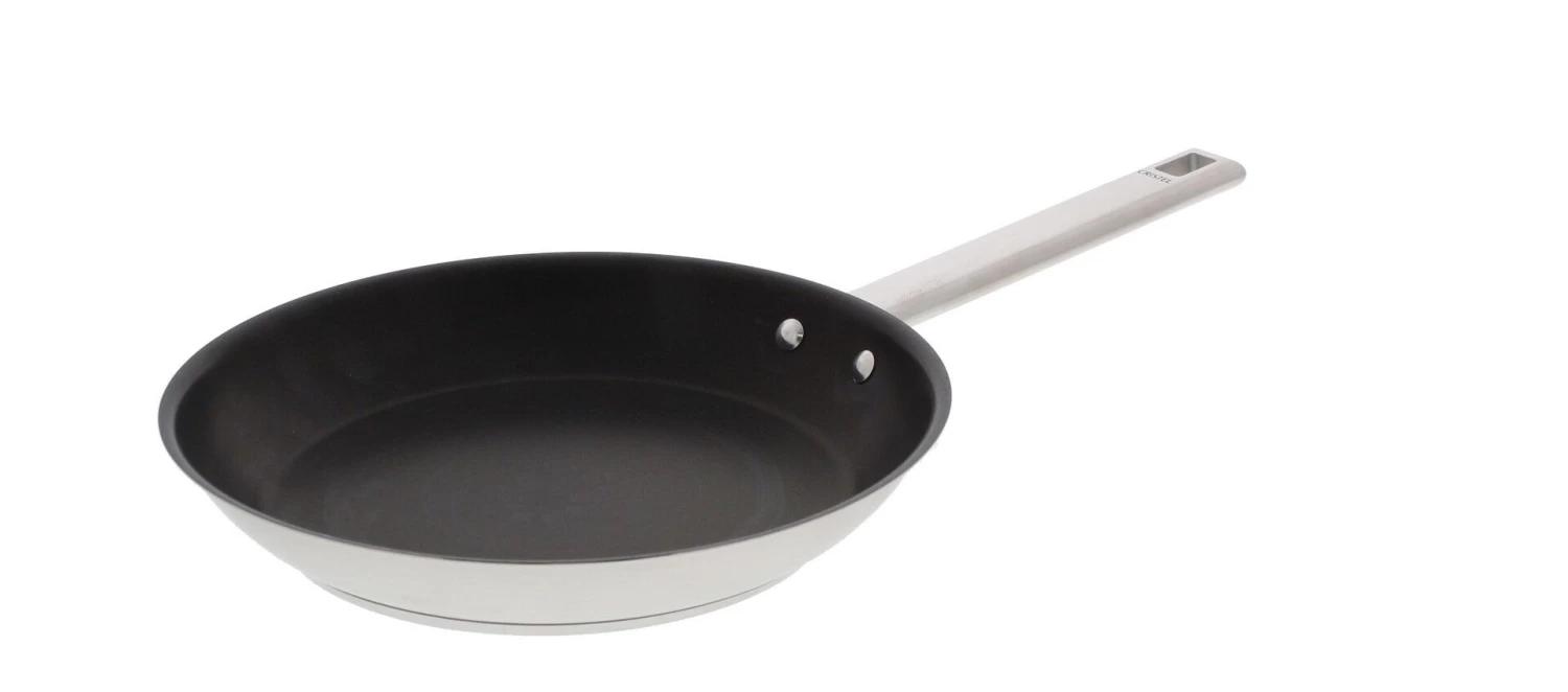 Cristel Strate Koekenpan Met Exceliss+ Anti-aanbaklaag ø 24 Cm Rvs