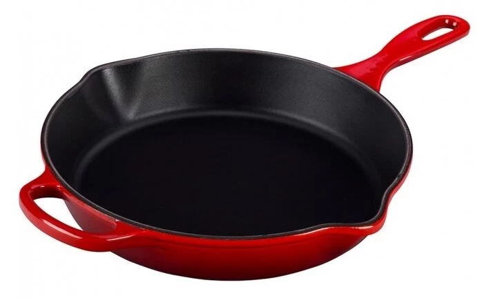 Le Creuset Skillet Hoge Koekenpan ø 26 Cm Gietijzer Kersrood