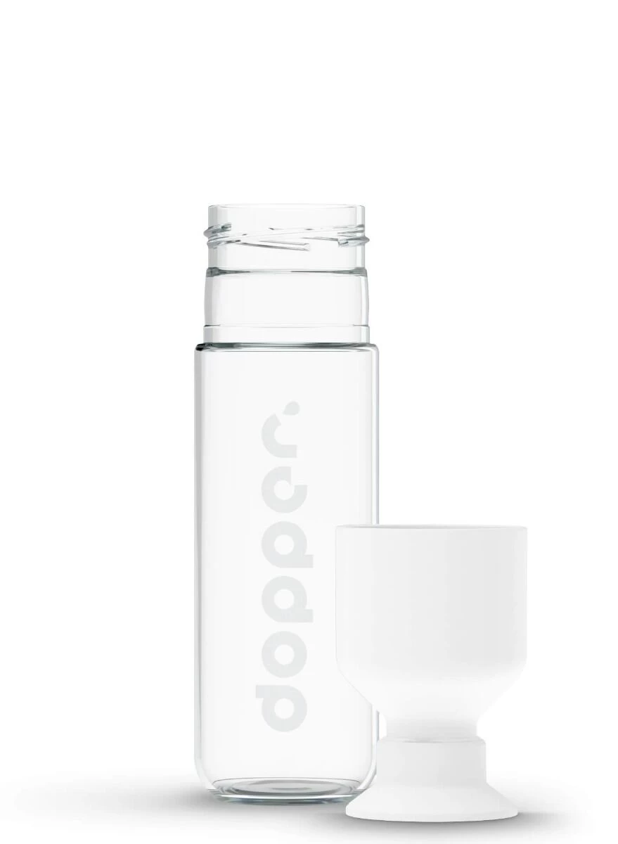 Dopper Glass Drinkfles 400 Ml Glas Transparant - Afbeelding 2
