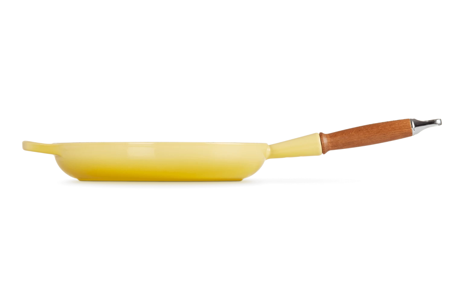 Le Creuset Koekenpan Rond Met Open Greep ø 28 Cm Gietijzer Soleil - Afbeelding 2