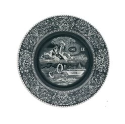 Gien Rebus Dessertbord ø 22 Cm Keramiek Groen