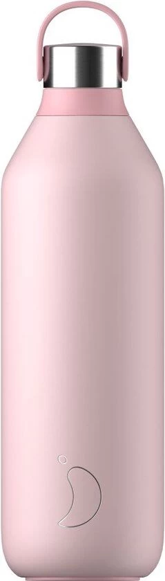 Chilly's Bottle Waterfles 1000 Ml Rvs Blush Pink