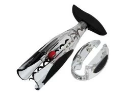 Le Creuset Screwpull GS-200 Kurkentrekker En Capsulesnijder Tafelmodel Transparant