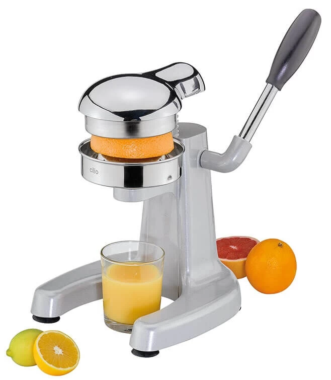 Cilio Positano Profi Citruspers 25 Cm Rvs Grijs - Afbeelding 4