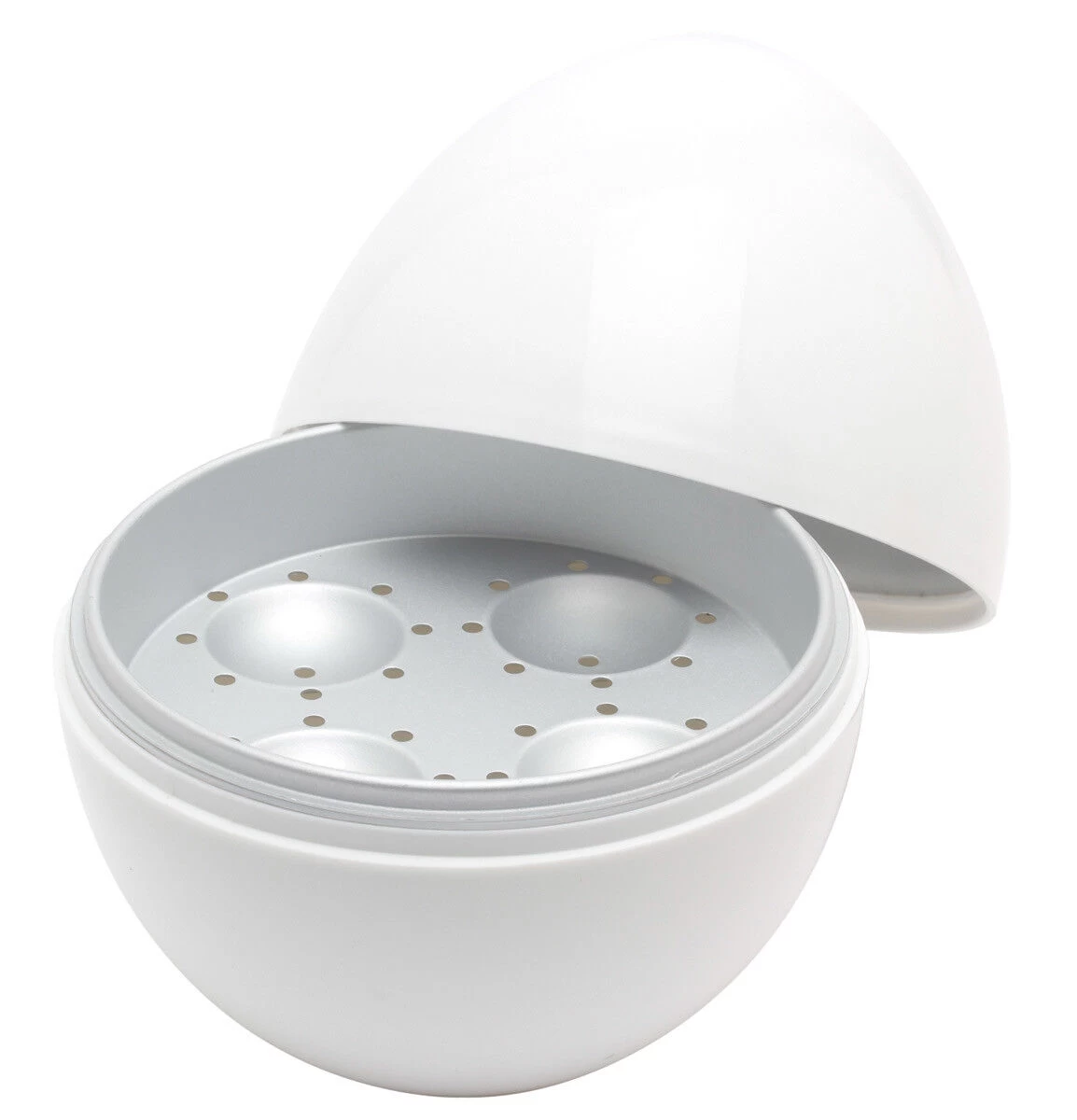 Nordic Ware Magnetron Eierkoker 15 Cm Kunststof Wit