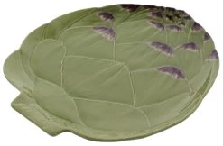 Bordallo Artisjok Schaal 41 Cm Aardewerk Groen