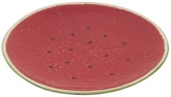 Bordallo Watermeloen Bord ø 32,5 Cm Aardewerk Rood