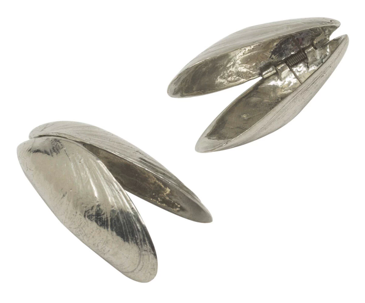 Oldenhof Zeeuws Mosselbestek Zilvertin 2 Stuks