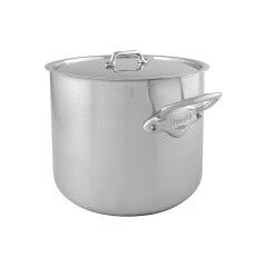 Mauviel M'Urban3 Soeppan Met Deksel 9,4 Liter ø 24 Cm Rvs