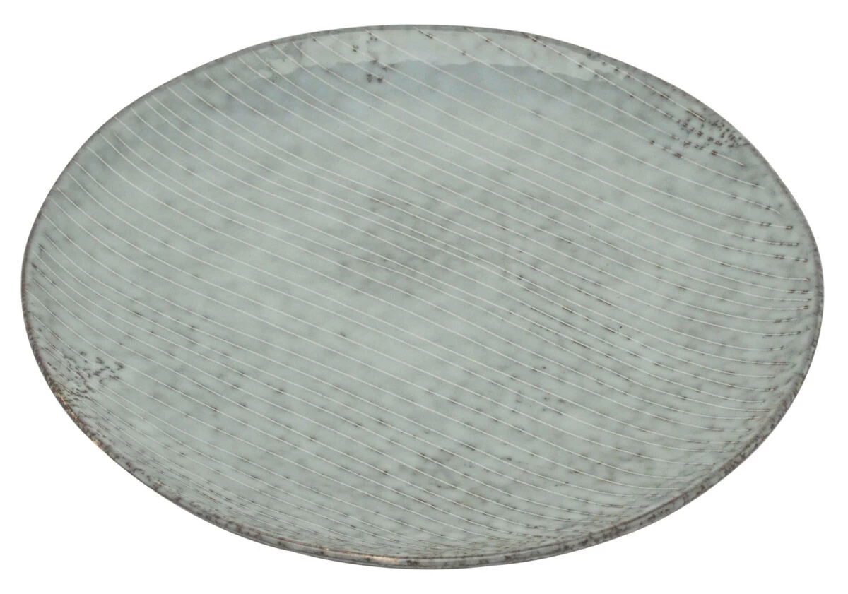 Broste Copenhagen Nordic Sea Dinerbord ø 26 Cm Aardewerk Blauw