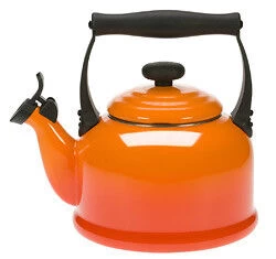 Le Creuset Tradition Fluitketel 2,1 Liter Staal Vulcanique