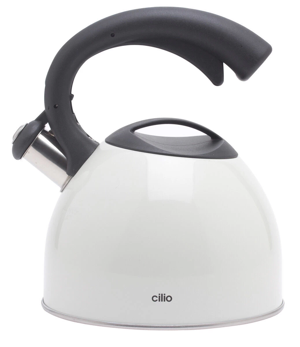 Cilio Fluitketel 2,5 Liter Rvs Wit