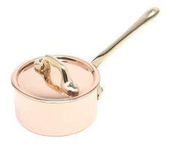 Mauviel M'minis Steelpan ø 9 Cm Koper Bronzen Handgreep