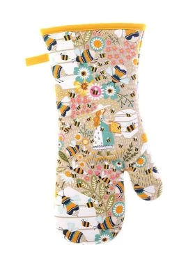 Ulster Weavers Bee Keeper Ovenwant Katoen Geel