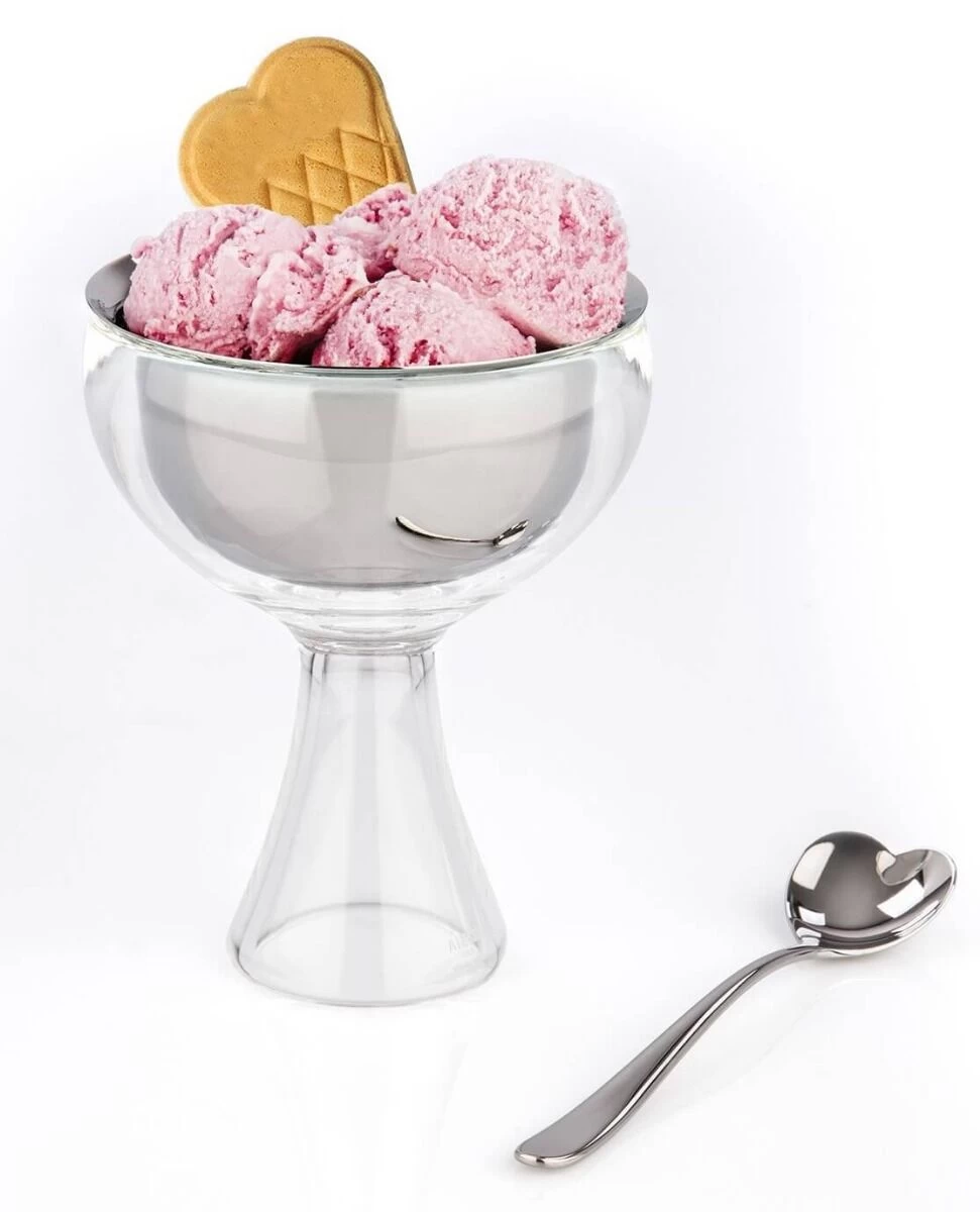 Alessi Big Love Ijscoupe 250 Ml Kunststof Transparant - Afbeelding 2