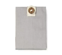 By Roll'eat Boc'n'Roll Bio Herbruikbaar Boterhamzakje 45 X 32 Cm Katoen Grijs
