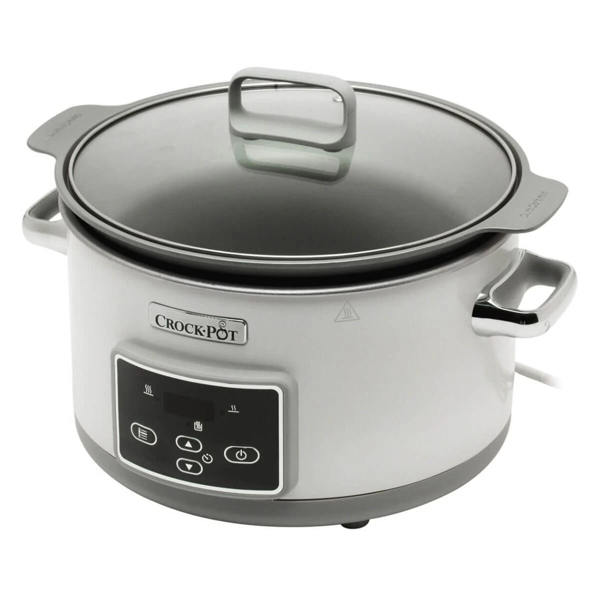Crock-Pot DuraCeramic Sauté Slowcooker 5 Liter Wit