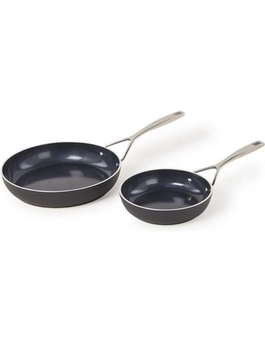 Demeyere Alu Industry Ceraforce Koekenpannenset 24 + 28 Cm