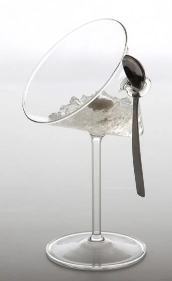 100% Chef Glas Op Voet Met Oor Glas