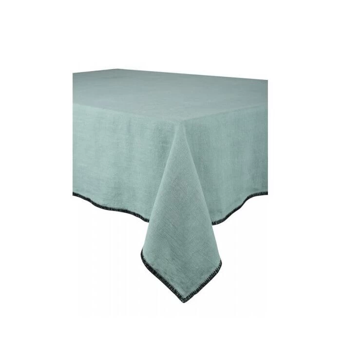 Haomy Letia Tafelkleed 170 X 170 Cm Linnen Celadon