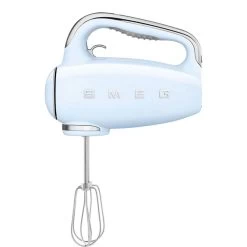 Smeg 50's Style Handmixer Staal Pastelblauw