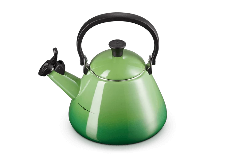 Le Creuset Kone Fluitketel 1,6 Liter Staal Bamboo