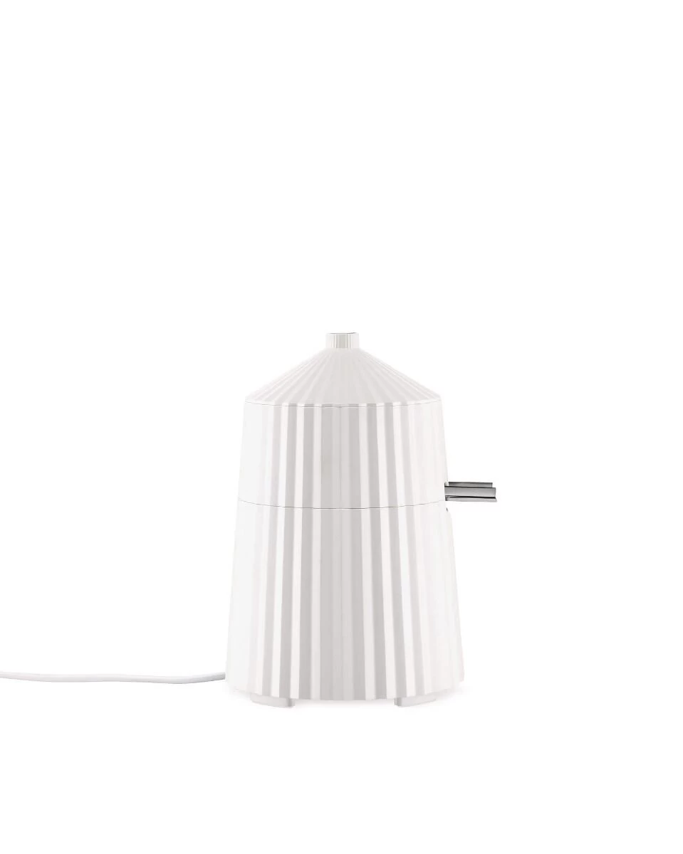 Alessi Plissé Elektrische Citruspers Kunststof Wit - Afbeelding 2