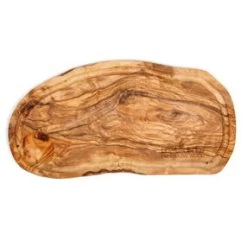 Bowls And Dishes Pure Olive Wood Steakplank Met Opvanggootje 30 T/m 35 Cm Olijfhout