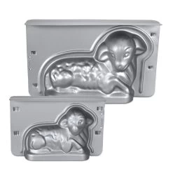 Städter Dubbel Bakblik Lam 36 X 22 X 9,5 Cm Aluminium Grijs