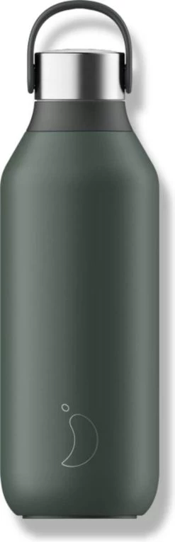 Chilly's Bottle Waterfles 500 Ml Rvs Pine Green