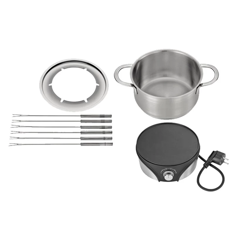 Küchenprofi Genève Elektrische Fondueset 19,5 Cm Rvs - Afbeelding 2
