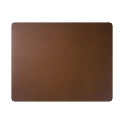 Finesse Skin Natur Brick Placemat 35 X 45 Cm Leer Cognac