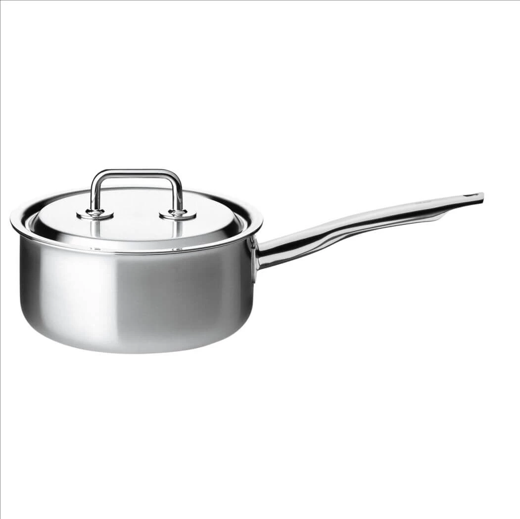 Spring Brigade Premium Steelpan Met Rvs Deksel ø 18 Cm Rvs