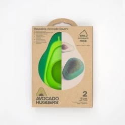 Food Huggers Avocado Hugger Vorm Silicone Groen 2 Stuks